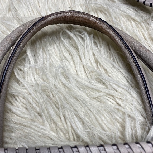 MICHAEL KORS HAMILTON EAST WEST PEARL WHIPPED STITCH TOTE BAG SATCHEL - Picture 6 of 16